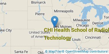 Location of CHI Health School of Radiologic Technology