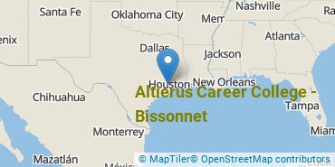 Location of Altierus Career College-Bissonnet