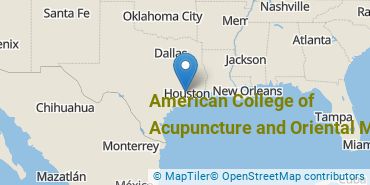Location of American College of Acupuncture and Oriental Med