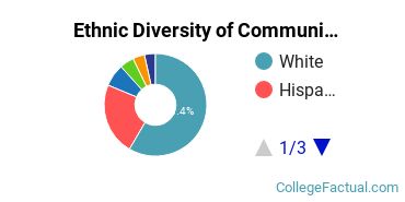 Ethnic Diversity of Communication & Journalism Majors at Arizona State University - Tempe