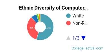 Ethnic Diversity of Computer & Information Sciences Majors at Arkansas State University - Main Campus