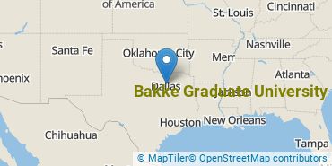 Location of Bakke Graduate University