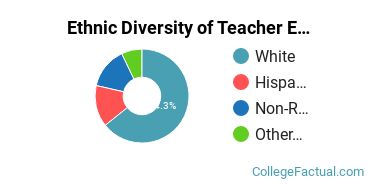 Ethnic Diversity of Teacher Education Subject Specific Majors at Baylor University