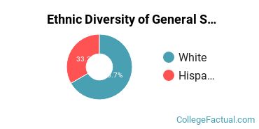 Ethnic Diversity of General Social Sciences Majors at Berry College