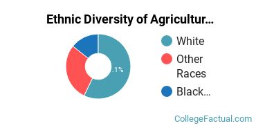Ethnic Diversity of Agriculture & Agriculture Operations Majors at Bluegrass Community and Technical College