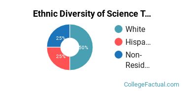 Ethnic Diversity of Science Technologies / Technicians Majors at Bluegrass Community and Technical College