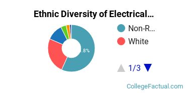 Ethnic Diversity of Electrical Engineering Majors at Boston University