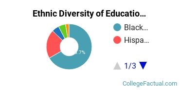 Ethnic Diversity of Education Majors at Bowie State University