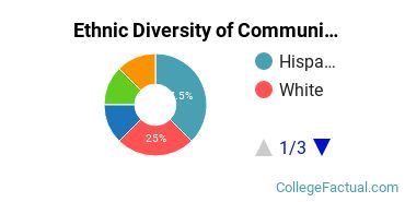 Ethnic Diversity of Communication & Journalism Majors at Brandman University