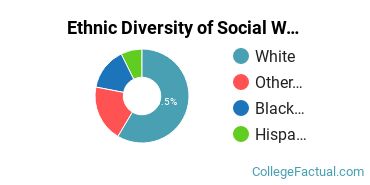 Ethnic Diversity of Social Work Majors at Brescia University