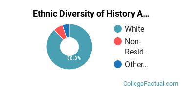 Ethnic Diversity of History Majors at Brigham Young University - Idaho