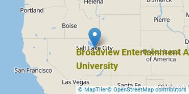 Location of Broadview Entertainment Arts University