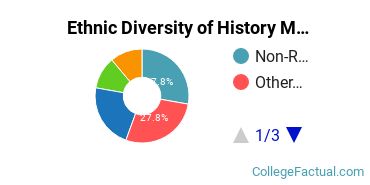 Ethnic Diversity of History Majors at Brown University