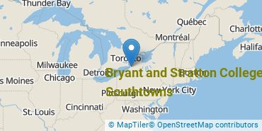 Location of Bryant and Stratton College - Southtowns