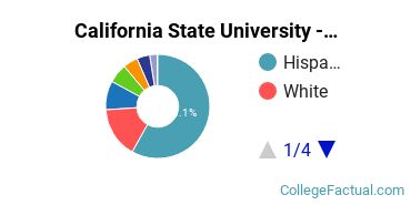 CSUB Undergraduate Racial-Ethnic Diversity Pie Chart