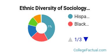 Ethnic Diversity of Sociology Majors at California State University - East Bay
