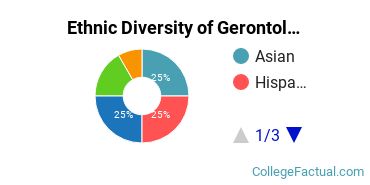 Ethnic Diversity of Gerontology Majors at California State University - Long Beach