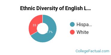 Ethnic Diversity of English Language & Literature Majors at Calumet College of Saint Joseph