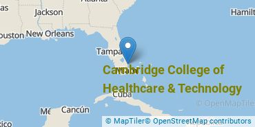Location of Cambridge College of Healthcare & Technology