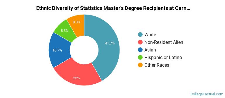Ethnic diversity of Statistics majors at Carnegie Mellon University