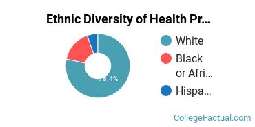 Ethnic Diversity of Health Professions Majors at Central Alabama Community College