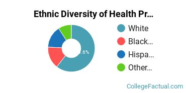 Ethnic Diversity of Health Professions Majors at Central Connecticut State University
