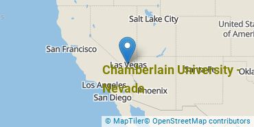 Location of Chamberlain University-Nevada
