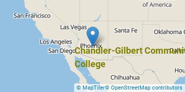 Location of Chandler-Gilbert Community College