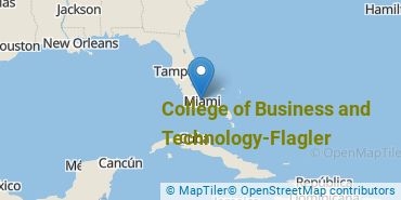Location of College of Business and Technology-Flagler