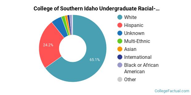 College of Southern Idaho Diversity: Racial Demographics & Other Stats