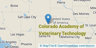 Location of Colorado Academy of Veterinary Technology