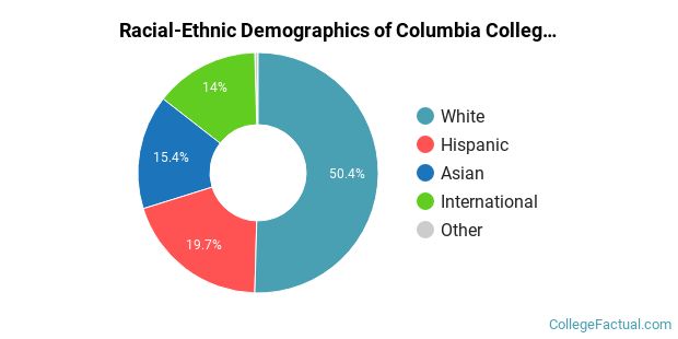 Columbia College Diversity Racial Demographics Other Stats