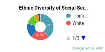 Ethnic Diversity of Social Sciences Majors at CUNY Hunter College