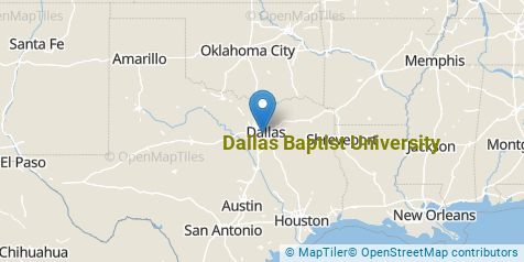 Dallas Baptist University Overview - Map Sm