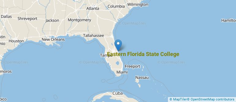 Eastern Florida State College Overview - Map Lg 