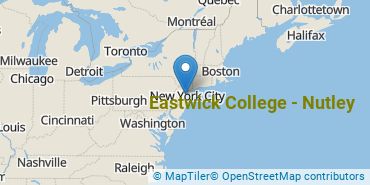 Location of Eastwick College - Nutley