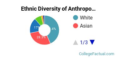 Ethnic Diversity of Anthropology Majors at Emory University