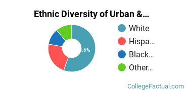 Ethnic Diversity of Urban & Regional Planning Majors at Florida Atlantic University
