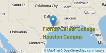 Location of Florida Career College - Houston Campus