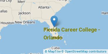 Location of Florida Career College - Orlando