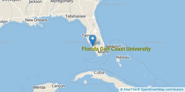 Florida Gulf Coast University Overview - Map Md 