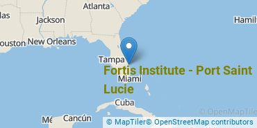 Location of Fortis Institute-Port Saint Lucie