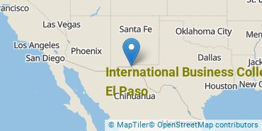 Location of International Business College-El Paso