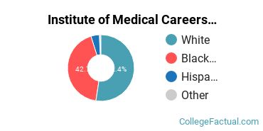 Institute of Medical Careers Undergraduate Racial-Ethnic Diversity Pie Chart