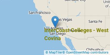 Location of InterCoast Colleges - West Covina