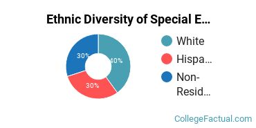 Ethnic Diversity of Special Education Majors at Midwestern State University