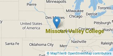 Location of Missouri Valley College