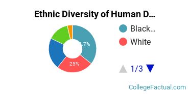 Ethnic Diversity of Human Development & Family Studies Majors at National Louis University
