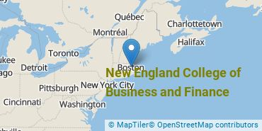 Location of New England College of Business and Finance