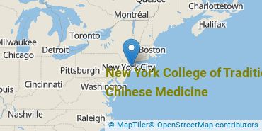 Location of New York College of Traditional Chinese Medicine